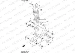 543A - REAR CUSHION LEVER (GSX-R1000RL7 E21)