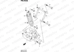 543A - REAR CUSHION LEVER (VL800L5 E02)
