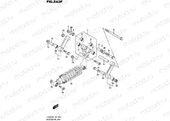 543F - REAR CUSHION LEVER (VZR1800BZUFL5 E19)