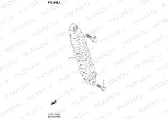 545A - REAR SHOCK ABSORBER