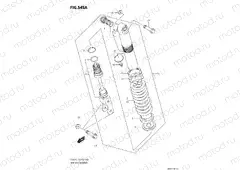 545A - REAR SHOCK ABSORBER