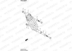 545A - REAR SHOCK ABSORBER