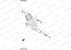 545A - REAR SHOCK ABSORBER