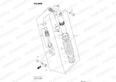 545B - REAR SHOCK ABSORBER