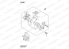 54A - REAR CALIPER (MODEL K4/K5/K6)