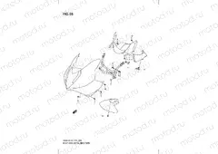 55 - BODY CWL INSTALLATION PARTS  (GS500FH)