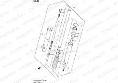 55 - FRONT DAMPER (DR-Z125L2 E33)