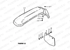 55 - FRONT FENDER