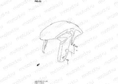 55 - FRONT FENDER (GSX-R1000UFL2 E21)