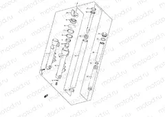 55 - FRONT FORK DAMPER (MODEL Y/K1/K2)