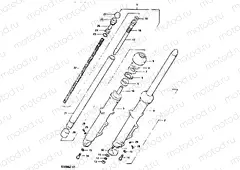 55 - FRONT FORK (MODEL X)