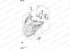 55 - HEADLAMP (GSR750AUEL3 E21)