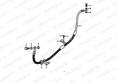 55 - REAR BRAKE HOSE
