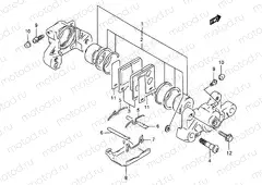 55 - REAR CALIPER
