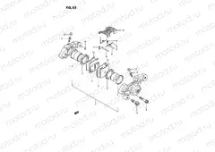 55 - REAR CALIPERS (MODEL J/K/L/M/N)