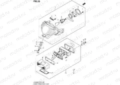 55 - REAR COMBINATION LAMP (SFV650UAL2 E21)