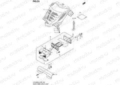 55 - REAR COMBINATION LAMP (VZR1800L4 E19)