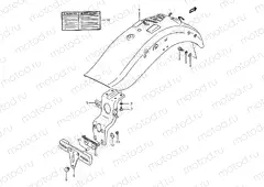 55 - REAR FENDER