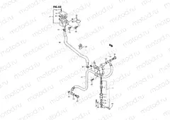 55 - REAR MASTER CYLINDER (MODEL N/P)