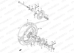 55 - REAR WHEEL