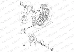 55 - REAR WHEEL