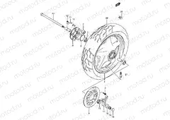 55 - REAR WHEEL
