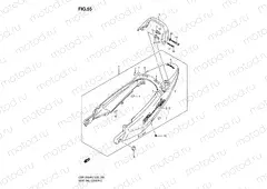 55 - SEAT TAIL COVER (GSF1250K7/AK7)
