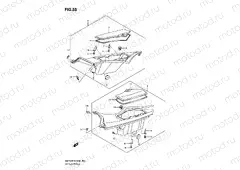 55 - UPPER PANEL (WITH COWLING)