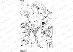 55 - WIRING HARNESS (VL800BL4 E02)