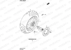 550A - REAR WHEEL (AN400L5 E19)