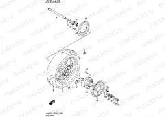 550B - REAR WHEEL (SFV650L5 E28)