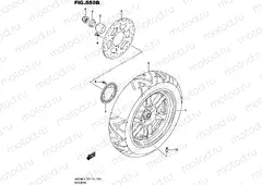 550B - REAR WHEEL (UH200AL5 P33)