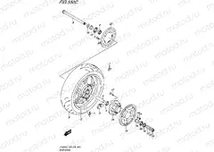 550C - REAR WHEEL (SFV650L5 E33)
