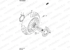 550D - REAR WHEEL (AN400ZAL5 E02)