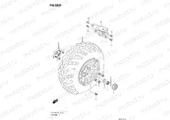 552G - LH REAR WHEEL (LT-A750XPZ:M0:P03)