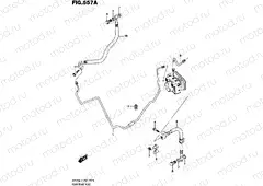 557A - REAR BRAKE HOSE
