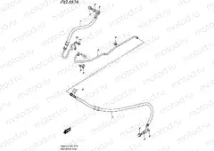 557A - REAR BRAKE HOSE