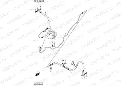 557B - REAR BRAKE HOSE (AN400AL5 E02)