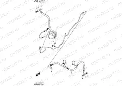 557C - REAR BRAKE HOSE (AN400AL5 E19)