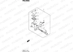 558A - REAR MASTER CYLINDER