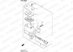 558A - REAR MASTER CYLINDER