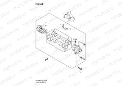 55A - FRONT CALIPER (GSR600AK7/UAK7/AK8/UAK8/AK9/UAK9/AL0/UAL0)