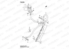 55A - REAR MASTER CYLINDER (MODEL K4/K5/K6)