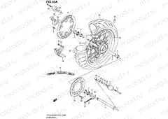 55A - REAR WHEEL (MODEL K7/K8/K9)