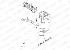 55A - RIGHT HANDLE SWITCH (MODEL J)
