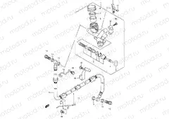 56 - CLUTCH MASTER CYLINDER (SV1000S/S1/S2)