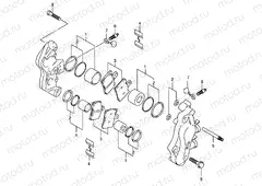 56 - FRONT CALIPER (MODEL X/Y)