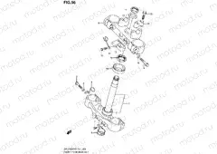 56 - FRONT FORK BRACKET (E01,P37)