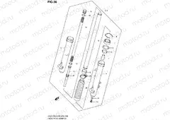 56 - FRONT FORK DAMPER (DR-Z125LL4 E28)
