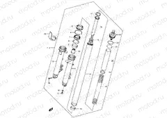 56 - FRONT FORK DAMPER (GSF650SK5/SUK5/SAK5/SUAK5/SK6/SUK6/SAK6/SUAK6)